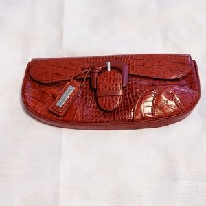 Brand new Antonio milani clutch red